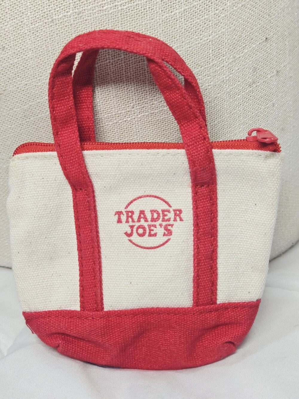 Trader Joe's Canvas Micro Tote Grocery